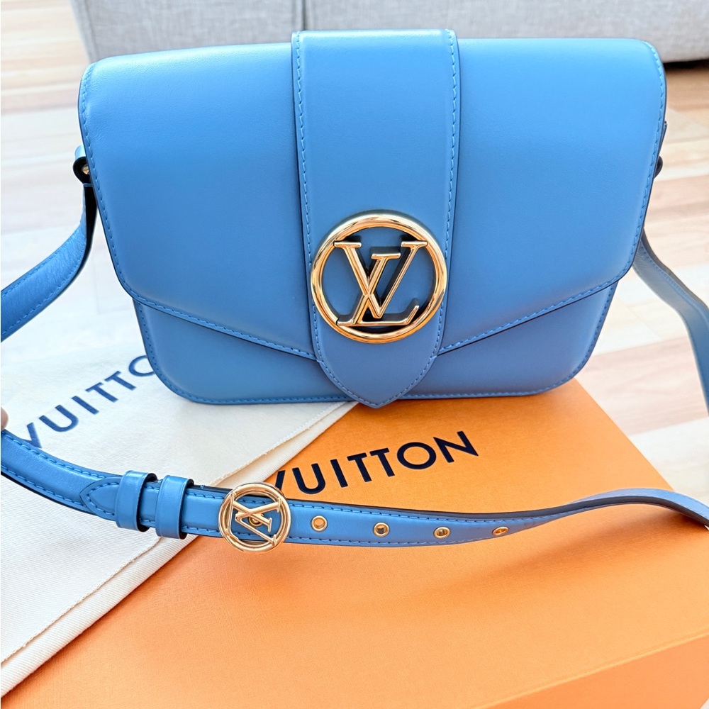 Louis Vuitton Pont 9 bag, blue